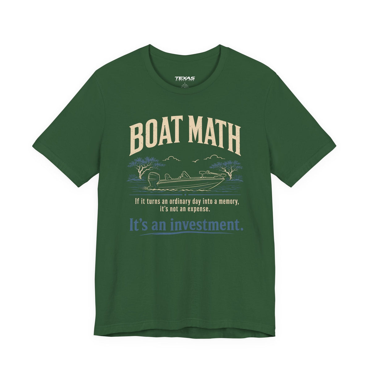 Boat Math — Unisex Cotton Tee
