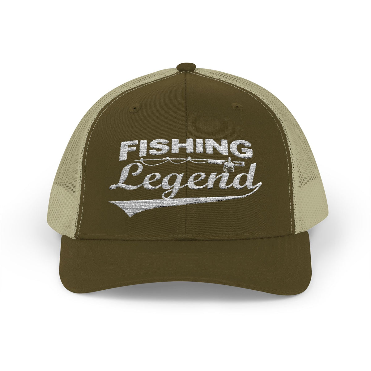 Fishing Legend — Embroidered Baseball Cap