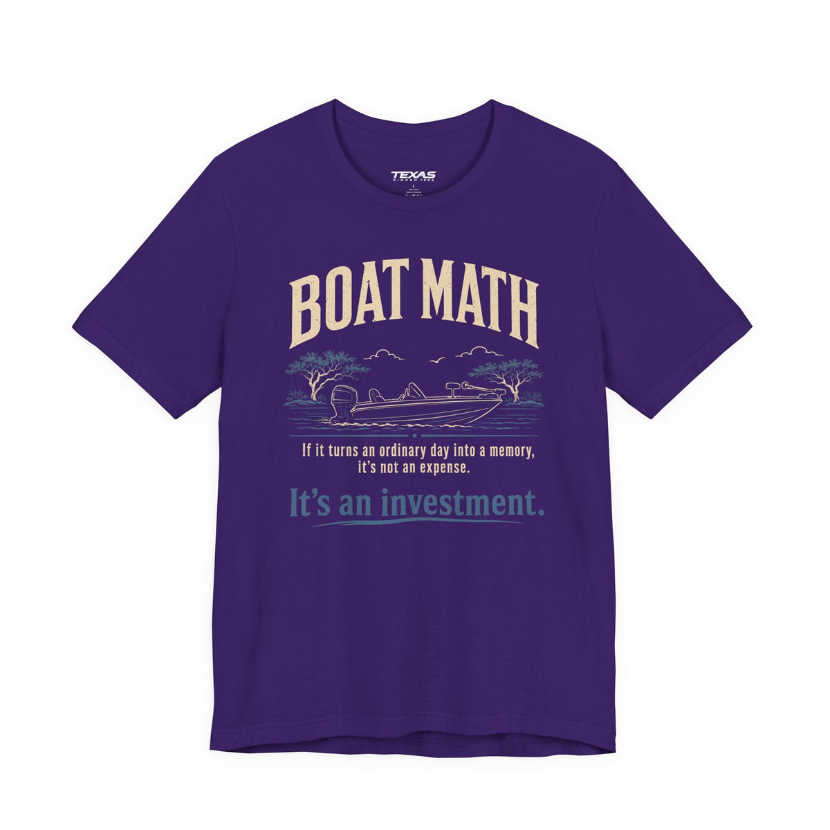 Boat Math — Unisex Cotton Tee