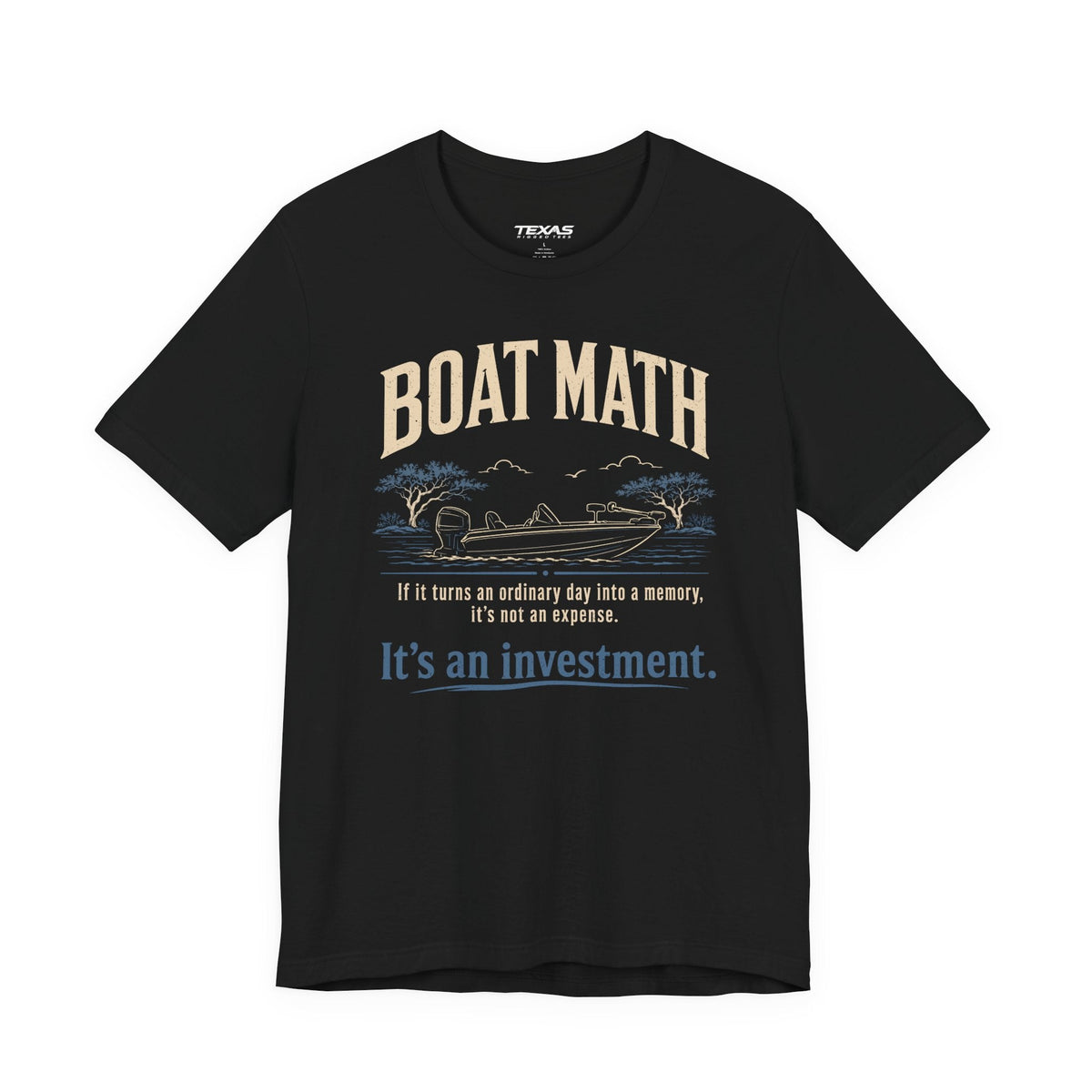 Boat Math — Unisex Cotton Tee