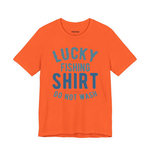Lucky Fishing Shirt — Unisex Cotton Tee