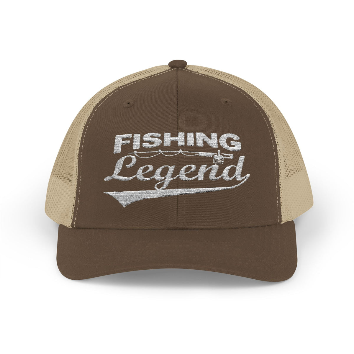 Fishing Legend — Embroidered Baseball Cap