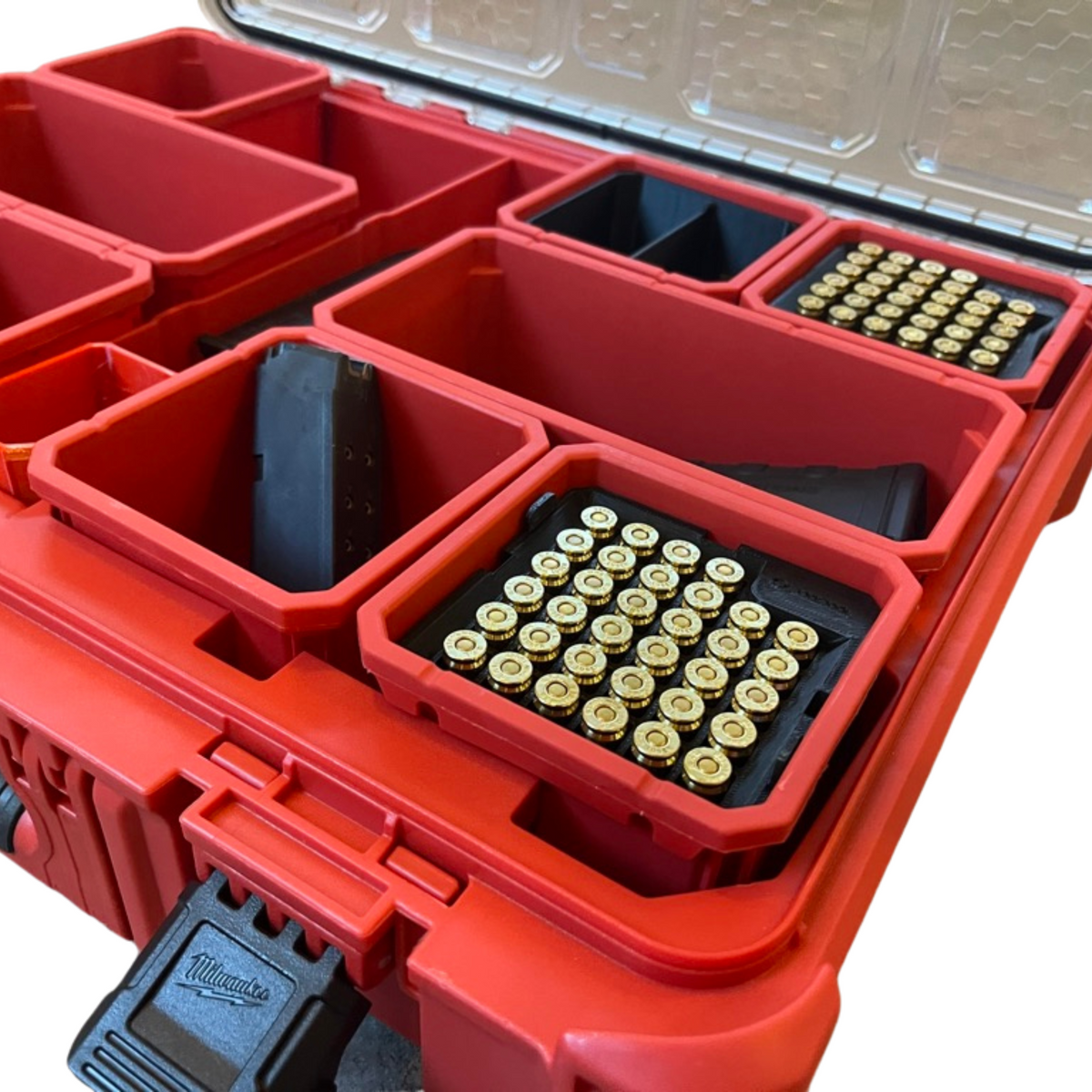 Ammo Inserts for Milwaukee PACKOUT Deep Compartment Organizers | THE ORIGINAL PACKOUT RANGER