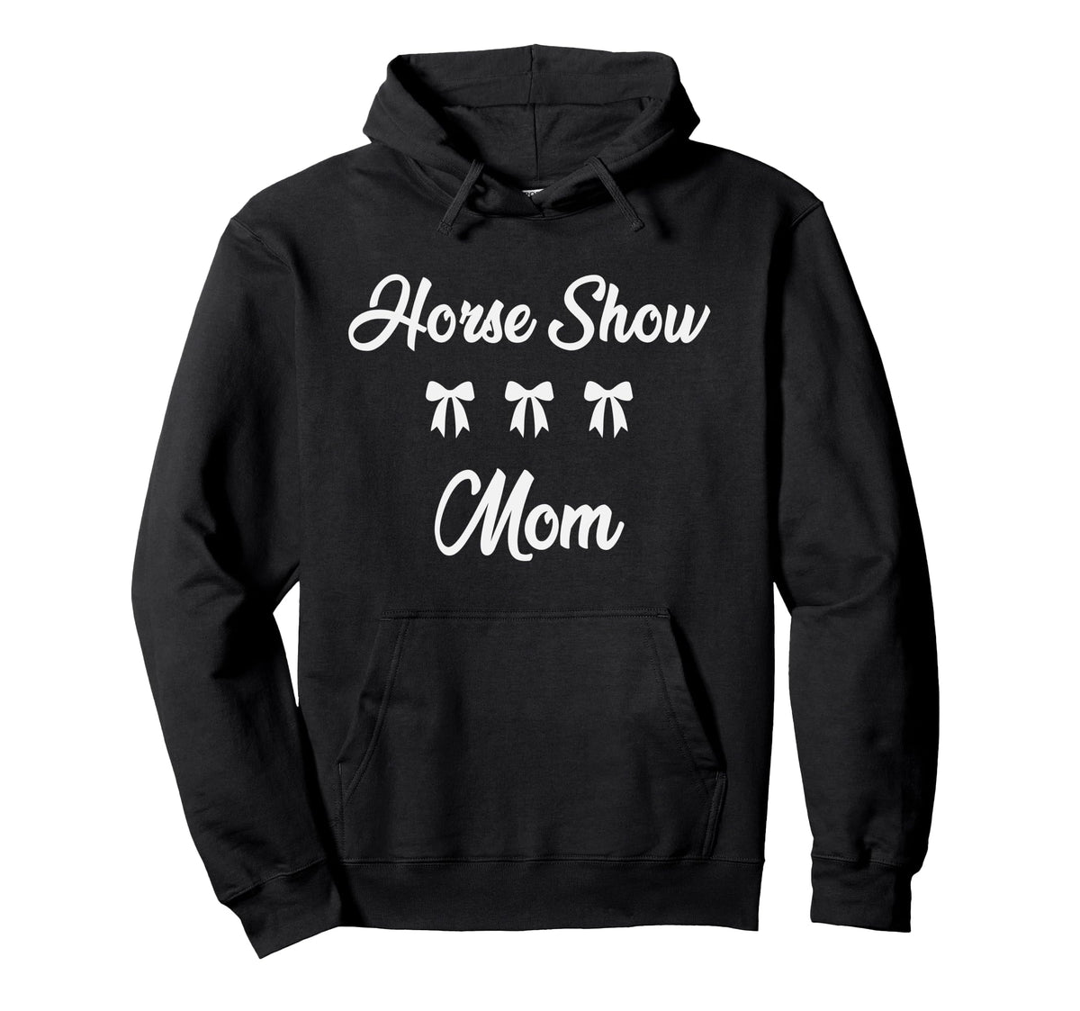 Horse Show Mom Equestrian Horse Racing Hoodie - Custom Art Print Unisex