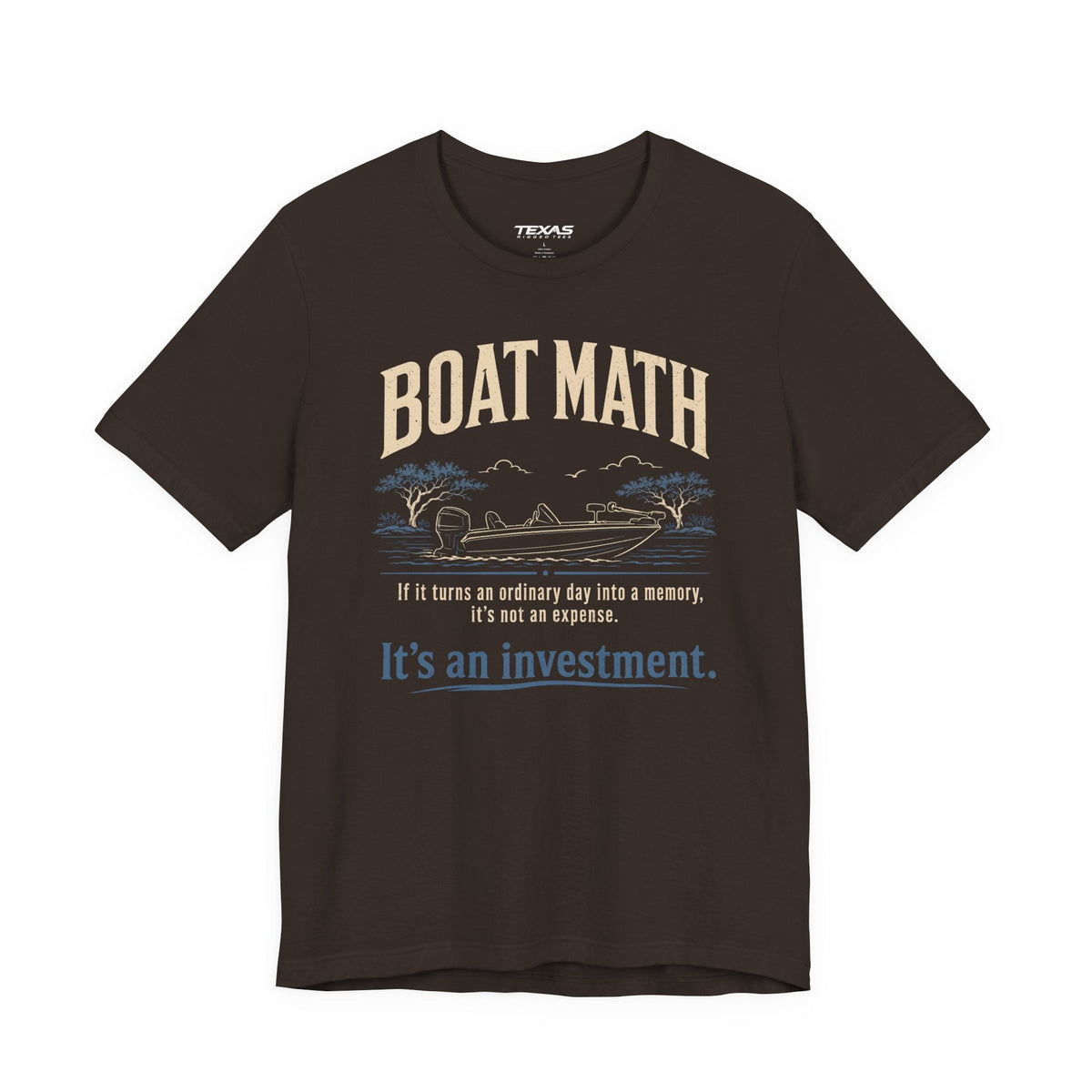 Boat Math — Unisex Cotton Tee