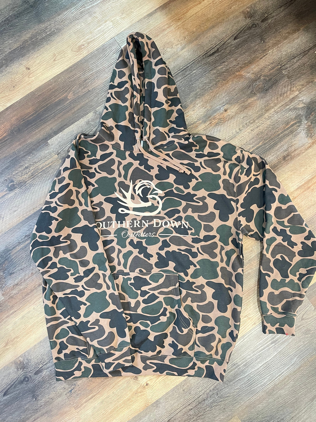 Hoodie - Duck Camo Classic Logo
