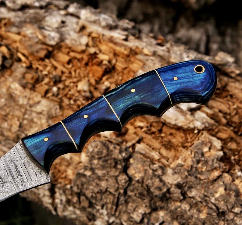 Handmade Knives with Belt Sheath – Rasp Steel Hunting Knife